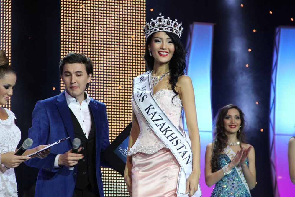 На конкурсе "Мисс Казахстан-2013". Фото Айжан Тугельбаева©