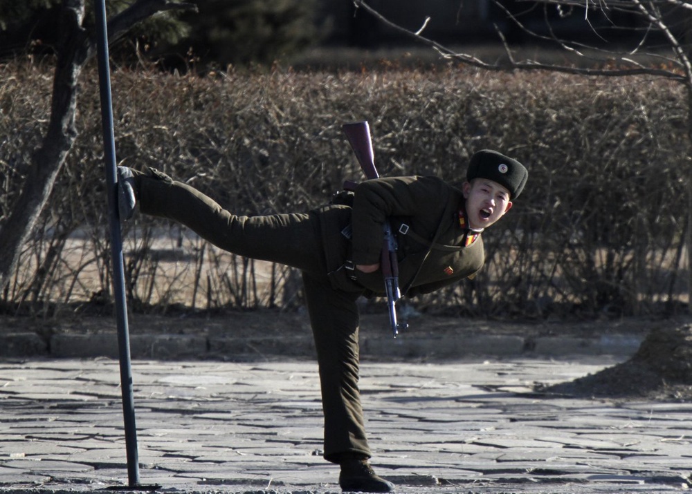 Северокорейский солдат. ©REUTERS
