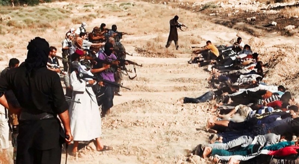 Казнь пленных боевиками "Исламского государства". © themuslimtimes.org 