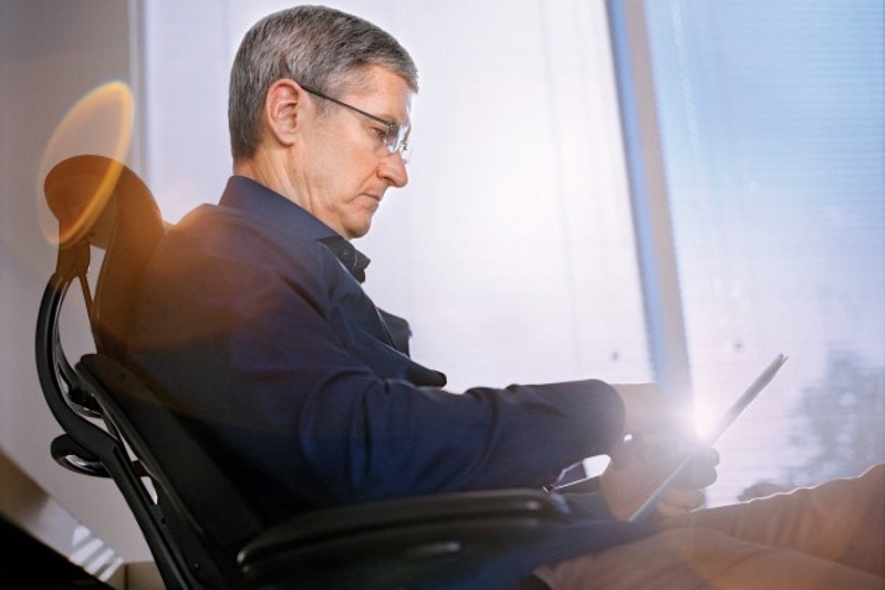 Глава Apple Тим Кук. © Ashley Gilbertson/Bloomberg Businessweek
