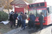 Гонки автобусов в Шымкенте закончились смертью девушки