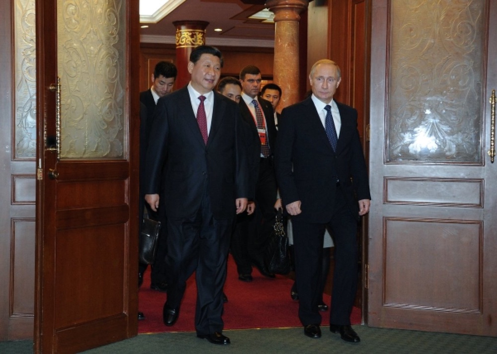 Президент РФ Владимир Путин и председатель КНР Си Цзиньпин. Фото ©РИА Новости