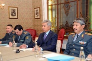 Тасмагамбетов встретился с министрами обороны стран СНГ