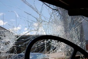 Автобус с 60 пассажирами опрокинулся на трассе в Акмолинской области