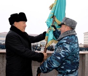 Военный городок для оперативной бригады Нацгвардии открыли в Астане