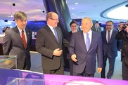 Князю Монако показали в Астане библиотеку Первого Президента