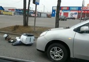 Робот "погиб" в ДТП в России при попытке владельца "подкалымить"