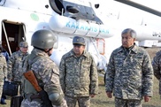 Тасмагамбетов провел внезапную проверку боеготовности войск