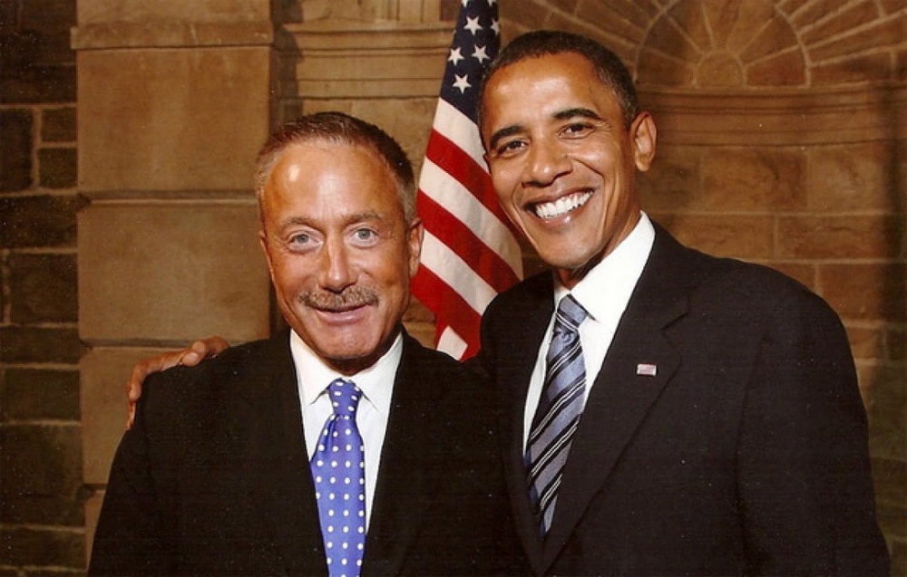 Терри Бин и Барак Обама. Фото Flickr/ Terry Bean