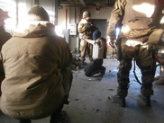 Российский "боевик" сдался "киборгам" в аэропорту Донецка