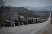 Две российские военные колонны приехали в Донбасс - СНБО