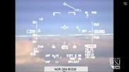 Российский МиГ-31 опасно "подрезал" норвежский F-16