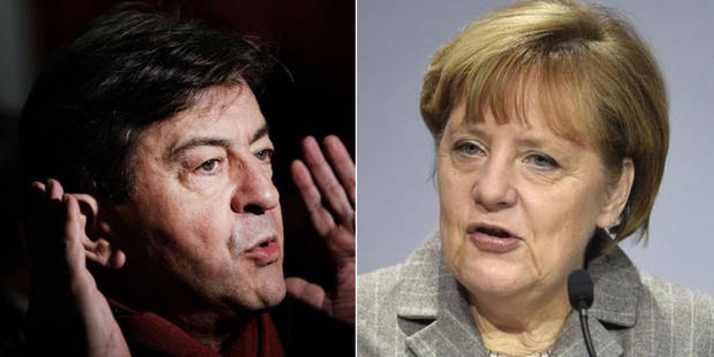 Жан-Люк Меланшон оскорбил Ангелу Меркель. © lalibre.be 