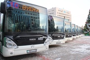 Автобусы стоимостью 270 тысяч долларов выйдут на линию в Астане