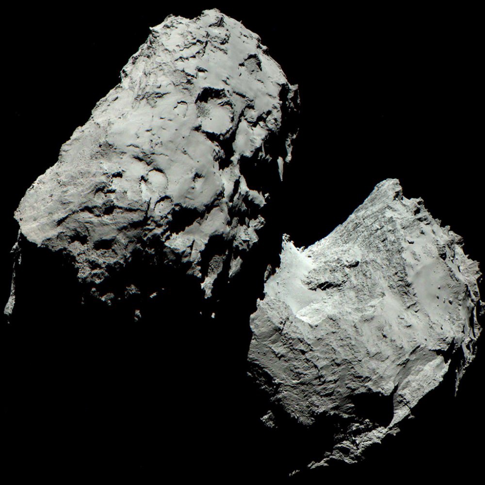 Комета Чурюмова-Герасименко. Фото: ЕКА