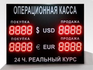 Обменники в России начали закупать пятизначные табло курсов валют