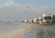 Километровые заторы образовались на трассе в Карагандинской области
