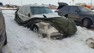 Нашлась хозяйка "ледяного" авто в Астане