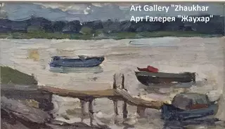 Известные картины казахстанских художников выставлены на продажу