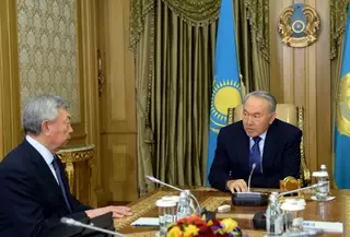 Назарбаев встретился с главой КНБ