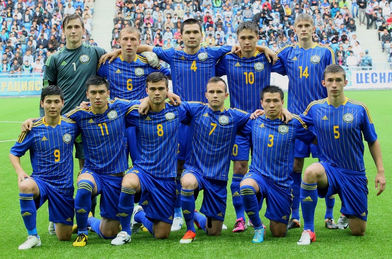 Молодежная сборная Казахстана по футболу. Фото с сайта ffk.kz