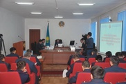 Жамбылские полицейские подвели итоги служебной деятельности за 2014 год