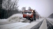Из-за мороза на дорогах Карагандинской области ограничено движение