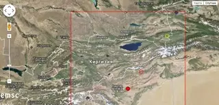 Землетрясение магнитудой 4,2 произошло в 400 километрах от Алматы