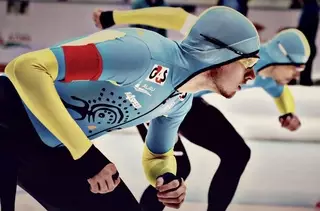 Форма казахстанских конькобежцев названа самой красивой в мире