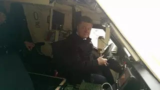 Порошенко испытал новый БТР "Дозор"