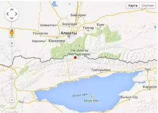 Землетрясение магнитудой 4,3 произошло в 35 километрах от Алматы