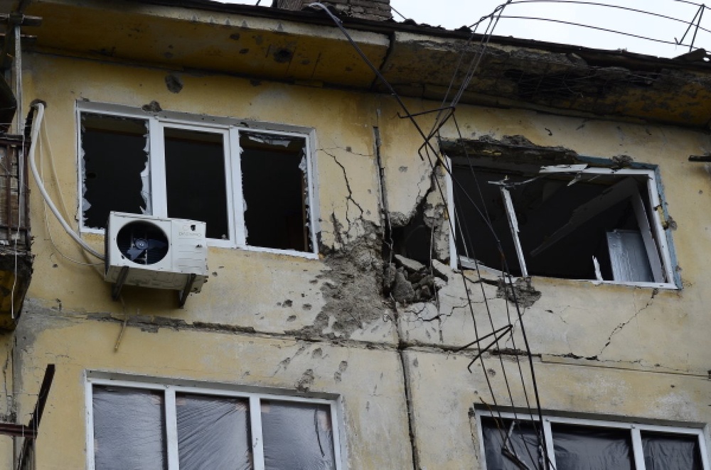 Жилой дом в Краматорске, разрушенный в результате обстрела. Фото ©РИА Новости