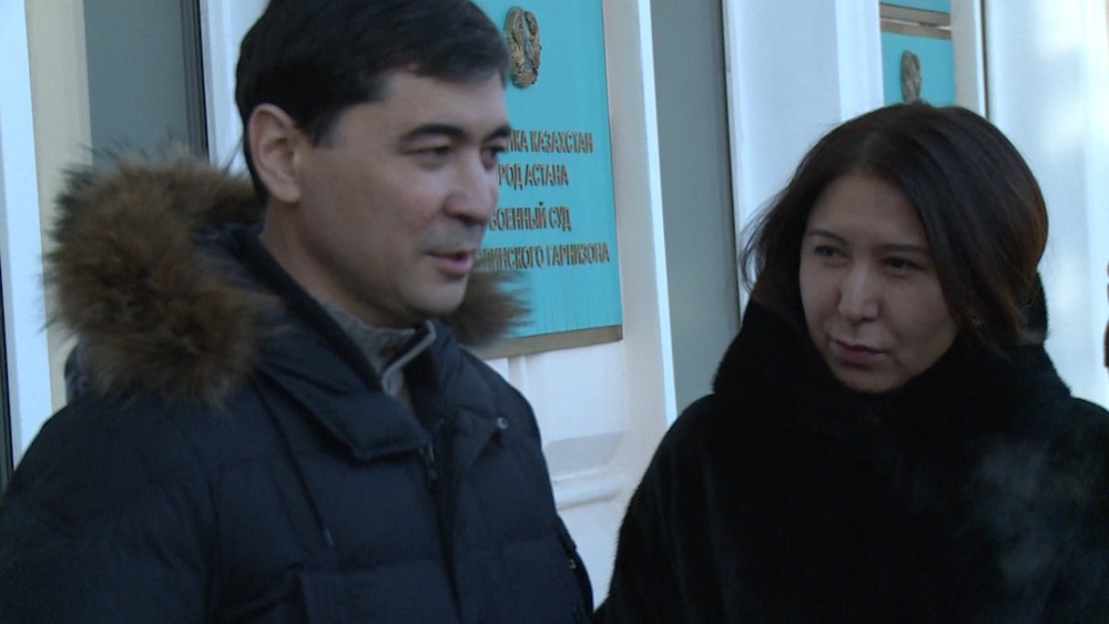 Мурат Оспанов с супругой. Фото Tengrinews.kz