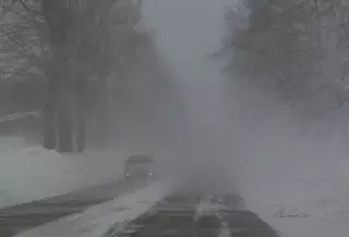 Ограничение движения из-за метели ввели в Акмолинской и Костанайской областях