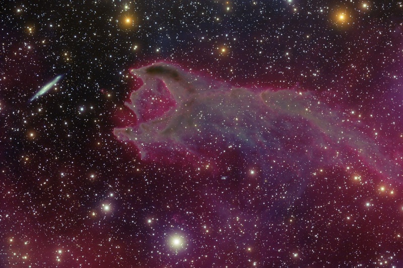 Объект CG4 сфотографировал телескоп в Чили. © ESO