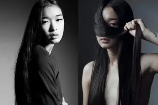 Казахстанская модель на New York Fashion Week-2015