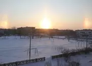 Три солнца наблюдали жители Рудного