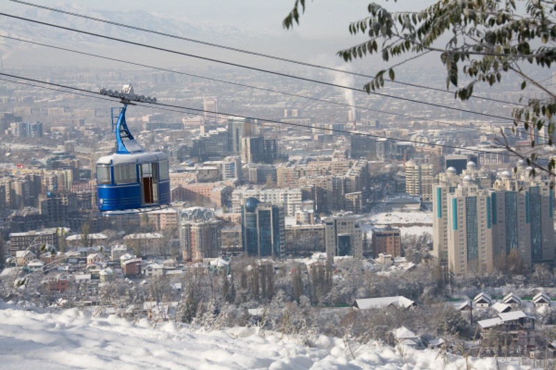 Вид на Алматы. Фото ©РИА Новости