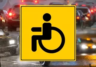 Запретить свободную продажу знака "Инвалид" водителям в РК предложил общественник