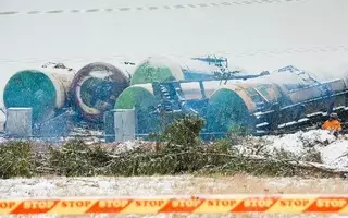 Сход вагонов с серной кислотой произошел в Таразе