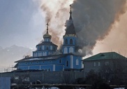 Пожар в Алматы: Возгорание церкви ликвидировано