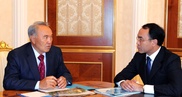 Нурсултан Назарбаев принял Кайрата Кожамжарова