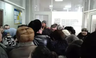 Астанчане с боем пытаются пробиться на прием к руководству Управления жилья