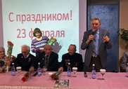 В Алматы ветеранов поздравили с Днем Советской Армии