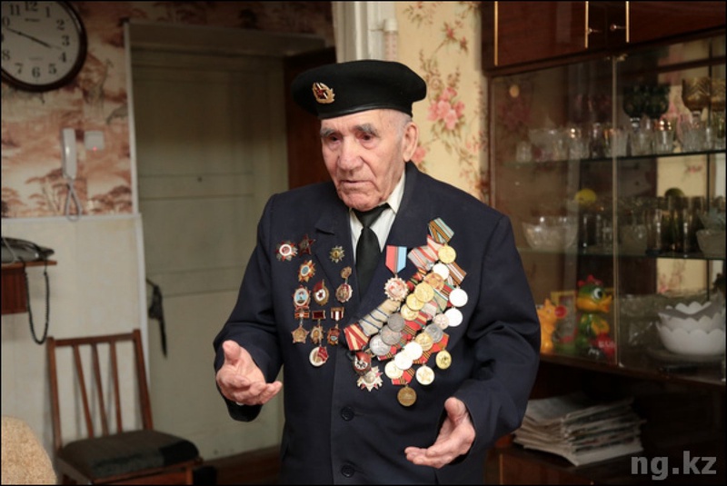 Ветеран Великой Отечественной войны Иван Котелевский. Фото с сайта ng.kz