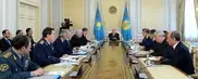 Назарбаев провел заседание Совета безопасности