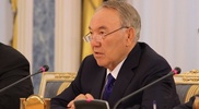 Нурсултан Назарбаев посетил матч за Суперкубок Казахстана по футболу