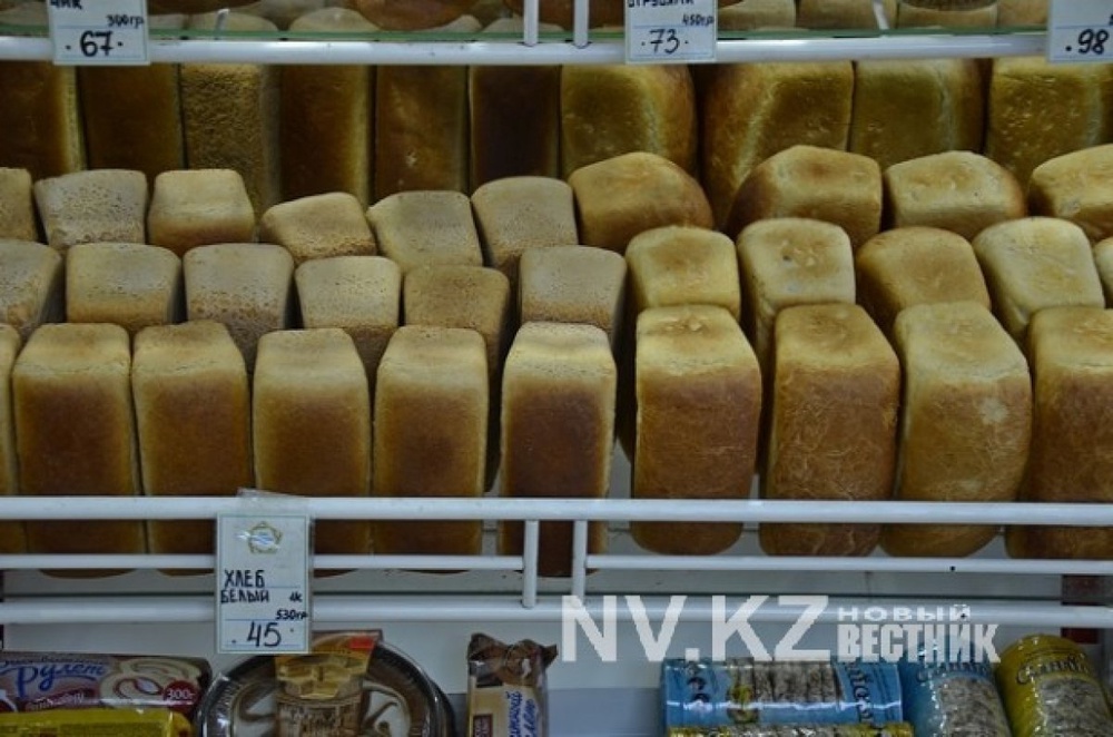 Хлеб в магазине Караганды. © nv.kz