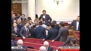 Ляшко подрался с экс-комбатом "Айдара" в Верховной Раде