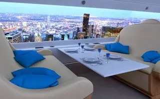 Через 10 лет появятся пассажирские самолеты без окон